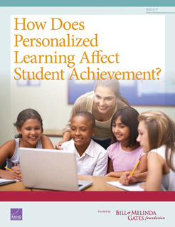 Report Cover: How Does Personalized Learning Affect Student Achievement?